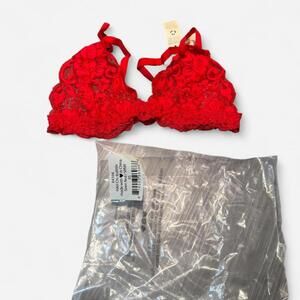 HAH Women's Red Bra